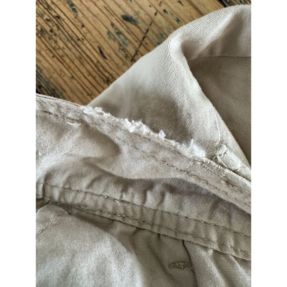 St‎ Johns Bay Womens Tan Skort 14 button zipper cotton mini - Picture 4 of 8